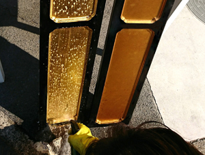 最新の洗浄剤でのクリーニング